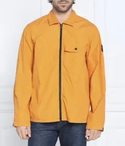 Рубашка Lool_1 oversize fit Boss Orange, оранжевый