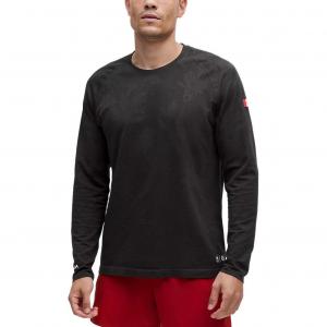 Футболка Metal Vent Tech COC для мужчин Lululemon, черный/графитовый