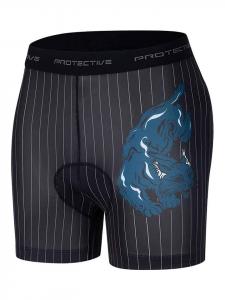 Protective Велосипедные трусы "Mad Cat" антрацитового цвета