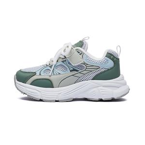 Нескользящие, дышащие и низкие повседневные кроссовки для детей Disney, серый/зеленый