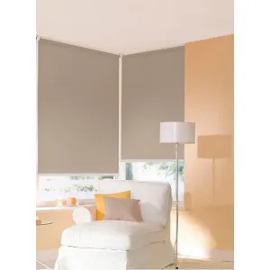 Солнцезащитная рулонная штора One size Style uni с защитой от света, свободно свисающая, сделано в Германии Sunlines, песочный