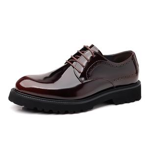 KACHILANG Мужские туфли дерби на низком ходу коричневые, цвет Brown