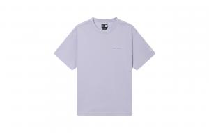 New Era Футболки унисекс, светло-фиолетовые, с круглым вырезом, прямого кроя