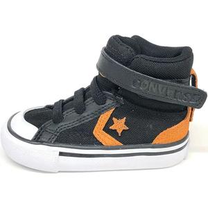 Converse Антиударные амортизирующие высокие детские ботинки Black для малышей