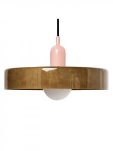 Beliani Подвесные светильники PAALA зелено-розового цвета - (Ш) 35 x (В) 148 x (Д) 35 см