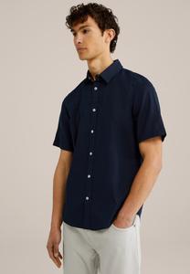 Рубашка REGULAR FIT VAN MIX WE Fashion, темно-синий