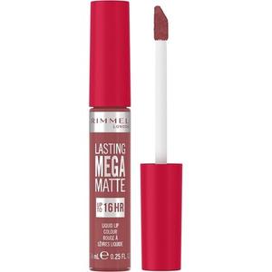 Rimmel London Lasting Mega Matte Liquid Lipstick Стойкая увлажняющая веганская формула 7,4 мл 210 Rose & Shine