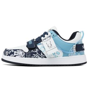 Низкие мужские кроссовки Pepe The Frog, White Blue