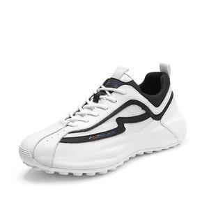 Kolumb Колумб противоскользящие износостойкие низкие кеды мужские бело-черные, цвет White Black