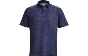 Футболка поло мужская Under Armour темно-синяя полночь