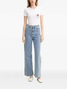 Футболка с принтом Iceberg, белый