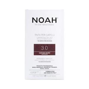 Стойкая краска для волос Tinta per capelli. Noah, цвет 3.0 dark brown, 140 мл