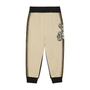 Брюки спортивные Burberry Talbot с принтом медведя, мультиколор