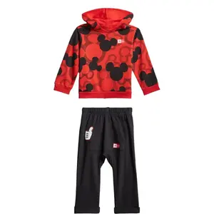 Dishini,lianmingkuan повседневный спортивный костюм 2 предмета детский Adidas, красный/черный