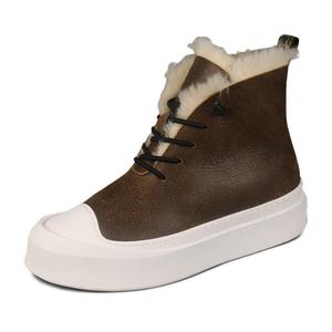 Теплые, износостойкие, увеличивающие рост, нескользящие, короткие зимние ботинки для мужчин Devanro, Umber