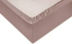 Простыня на резинке Satinado 90x210-220+35 см. Canyon Rose Zo!Home