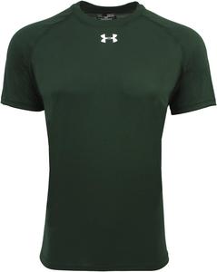 Under Armour мужская футболка Locker с коротким рукавом, Dark Green