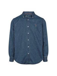 Рубашка на пуговицах классического кроя U.S. POLO ASSN. Craig, Blue Denim