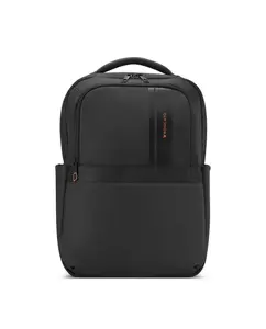 Рабочий рюкзак Metropolitan для ноутбука 15.6 дюймов с двумя отделениями Roncato, черный