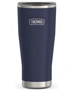 Кружка для холодных напитков Icon Series объемом 0,7 л с фиксатором Thermos, темно-синий