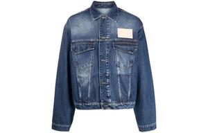 Джинсовая куртка с логотипом в винтажной стирке A-COLD-WALL*, синий