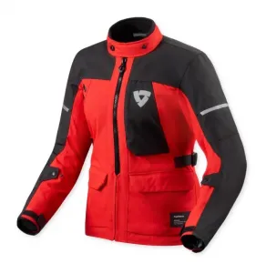 Женская куртка Convergent H2O REV'IT!, красный/черный