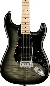 Электрогитара Squier Affinity Stratocaster FMT HSS, гриф из клена, цвет Black Burst