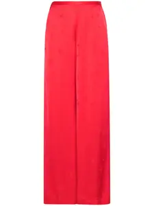 Атласные брюки Forte Forte, красный
