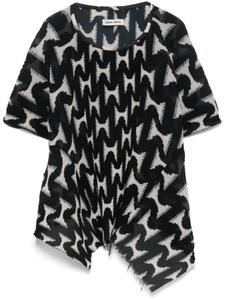 Henrik Vibskov плиссированная блузка Thumb, черный