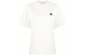 ADER ERROR Футболка с рукавом дроп-шоулд женская белая