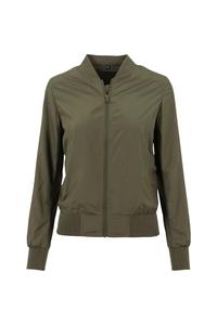 Нейлоновый бомбер Build Your Brand, зеленый