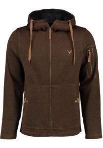 Флисовая куртка Tom Collins Strick Vazabi, темно коричневый