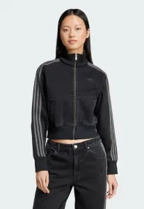 Джинсовая спортивная куртка adicolor Adidas Originals, True Black Denim
