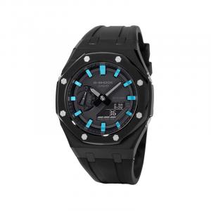 CASIO Retrofit Series электронные часы на ремешке из смолы унисекс черный циферблат