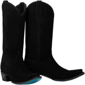 Ботильоны Lane Emma Jane - Замш карамельного цвета, Soft Black Suede