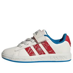Кроссовки (GS) adidas x Marvel Spider-Man Grand Court 'Cloud White Pure Ruby'