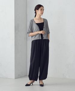 Укороченный кардиган силуэта «летучая мышь» с блестками