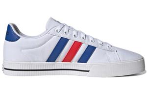 Мужские кроссовки для скейтбординга Daily 3.0 с низким верхом, белые/синие/красные Adidas Neo