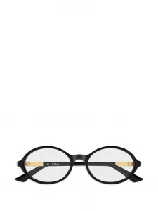 Очки в овальной оправе Chloé, черный