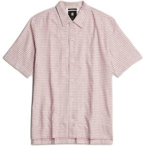 G-STAR RAW Рубашка мужская кислотно-красная