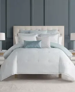 Комплект постельного белья Хьюстон, 3 предмета, размер queen Waterford, jade