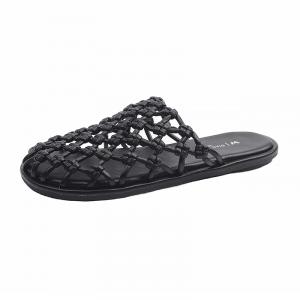 FHPTM Тихие быстросохнущие закрытые тапочки женские Black, цвет Black