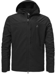 Schöffel Спортивная флисовая куртка 'Enixa' в черном цвете