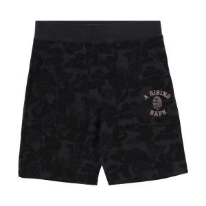 Шорты BAPE Asia Camo Sweat Shorts, Black