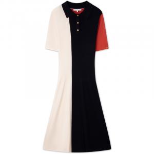 Tommy Hilfiger Короткие платья с коротким рукавом женские red white black multicolor