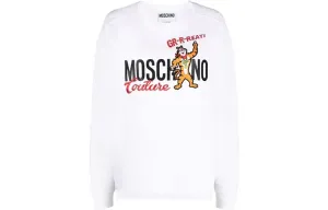 Homebrand Collaboration Edition SS22 толстовка женская MOSCHINO, белый