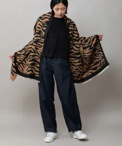 Зебровая накидка