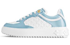 Тайм Аут Лоу Топ Скейтборд обувь Женские Белый Синий LOUIS VUITTON