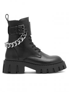 Ботильоны на блочном каблуке Schnürschuhe Eva Minge, черный