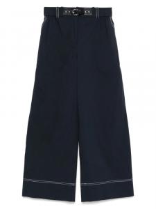 Maje брюки широкого кроя, синий